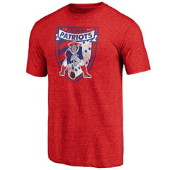 New England Patriots Hometown Collection The Shield Tri-Blend T-Shirt