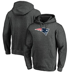 New England Patriots Primary Logo Fitted Pullover Hoodie