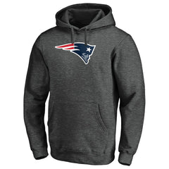 New England Patriots Primary Logo Fitted Pullover Hoodie