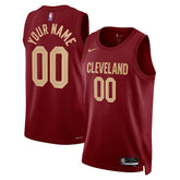 Cleveland Cavaliers Unisex Swingman Custom Jersey Burgundy sale Online