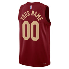 Cleveland Cavaliers Unisex Swingman Custom Jersey Burgundy sale Online