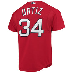 David Ortiz Boston Red Sox Mitchell & Ness Cooperstown Collection Mesh Batting Practice Button-Up Jersey | MLB Sale