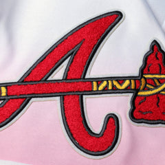 Atlanta Braves Pro Standard Team Logo Pro Ombre Shorts | MLB Discount