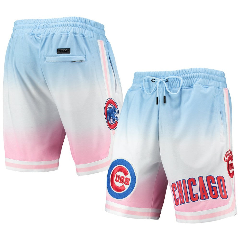 Chicago Cubs Pro Standard Team Logo Pro Ombre Shorts | MLB Near me