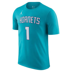 LaMelo Ball Charlotte Hornets Icon 2022/23 Name & Number T-Shirt For Sale