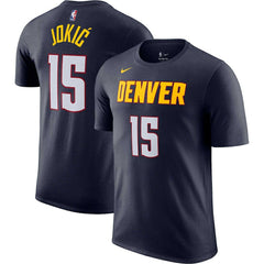 Nikola Jokic Denver Nuggets Icon 2022/23 Name & Number T-Shirt sale On Sale