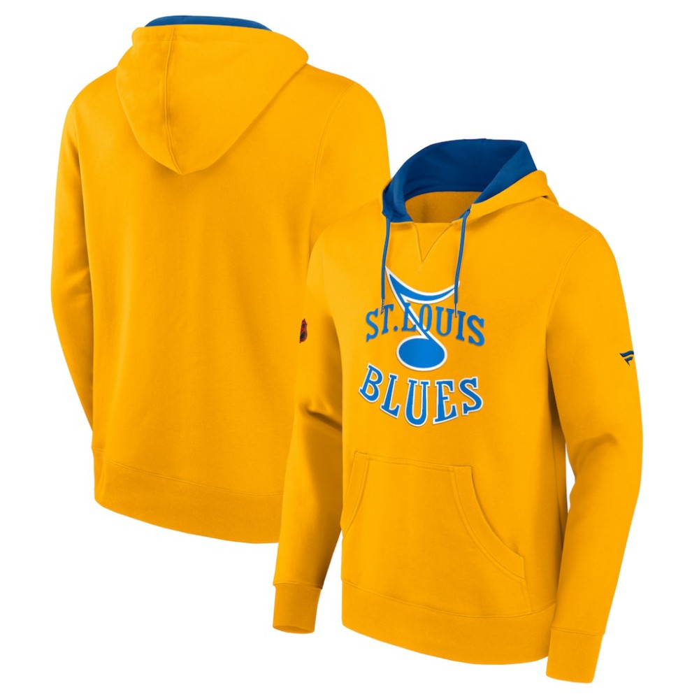 St. Louis Blues Fanatics Special Edition 2.0 Team Logo Pullover Hoodie Outlet