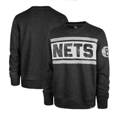 Brooklyn Nets '47 Tribeca Emerson Pullover Sweatshirt On Sale