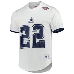 Dallas Cowboys Mitchell & Ness Emmitt Smith Retired Player Name & Number Mesh Top