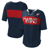 Minnesota Twins Touch Women's Lead Off Notch Neck T-Shirt | MLB US