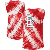 St. Louis Cardinals Touch Women's Money Ball Tie-Dye Tank Top | MLB Outlet