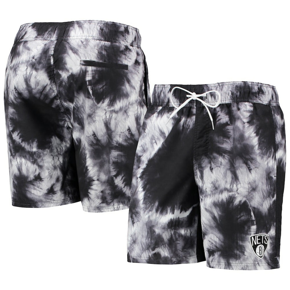 Brooklyn Nets G-III Sports by Carl Banks Splash Volley Swim Shorts For Sale