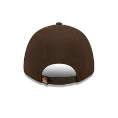 Cleveland Browns New Era Framed AF 9FORTY Snapback Hat