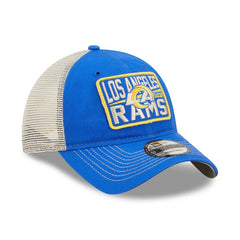 Los Angeles Rams New Era Devoted Trucker 9TWENTY Snapback Hat