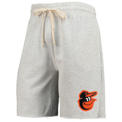 Baltimore Orioles Concepts Sport Mainstream Terry Tri-Blend Shorts | MLB Shop