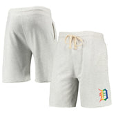Detroit Tigers Concepts Sport Mainstream Logo Terry Tri-Blend Shorts | MLB Outlet