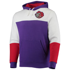 Toronto Raptors Hardwood Classics Fusion 2.0 Colorblock Pullover Hoodie Outlet