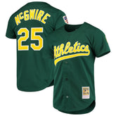 Mark McGwire Athletics 1997 Cooperstown Collection Authentic Jersey - Green