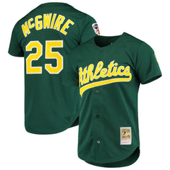 Mark McGwire Athletics Mitchell & Ness 1997 Cooperstown Collection Authentic Jersey | MLB Sale