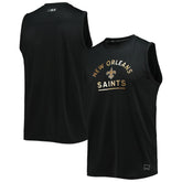New Orleans Saints MSX by Michael Strahan Rebound Tank Top