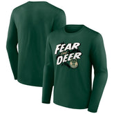 Milwaukee Bucks Tip-Off Long Sleeve T-Shirt On Sale
