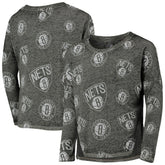 Brooklyn Nets Girls Youth Back in Action Long Sleeve T-Shirt Discount