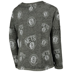 Brooklyn Nets Girls Youth Back in Action Long Sleeve T-Shirt Discount