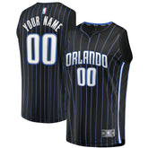 Orlando Magic Youth Fast Break Replica Custom Jersey Black On Sale