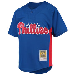 Roy Halladay Philadelphia Phillies Mitchell & Ness Youth Cooperstown Collection Mesh Batting Practice Jersey | MLB US