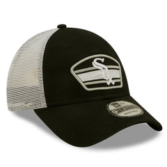 Chicago White Sox New Era Logo Patch 9FORTY Trucker Snapback Hat | MLB New