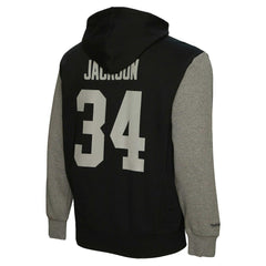 Las Vegas Raiders Mitchell & Ness Bo Jackson Retired Player Name & Number Pullover Hoodie