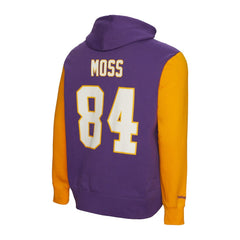 Minnesota Vikings Mitchell & Ness Randy Moss Retired Player Name & Number Pullover Hoodie
