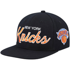 New York Knicks Hardwood Classics Script 2.0 Snapback Hat New