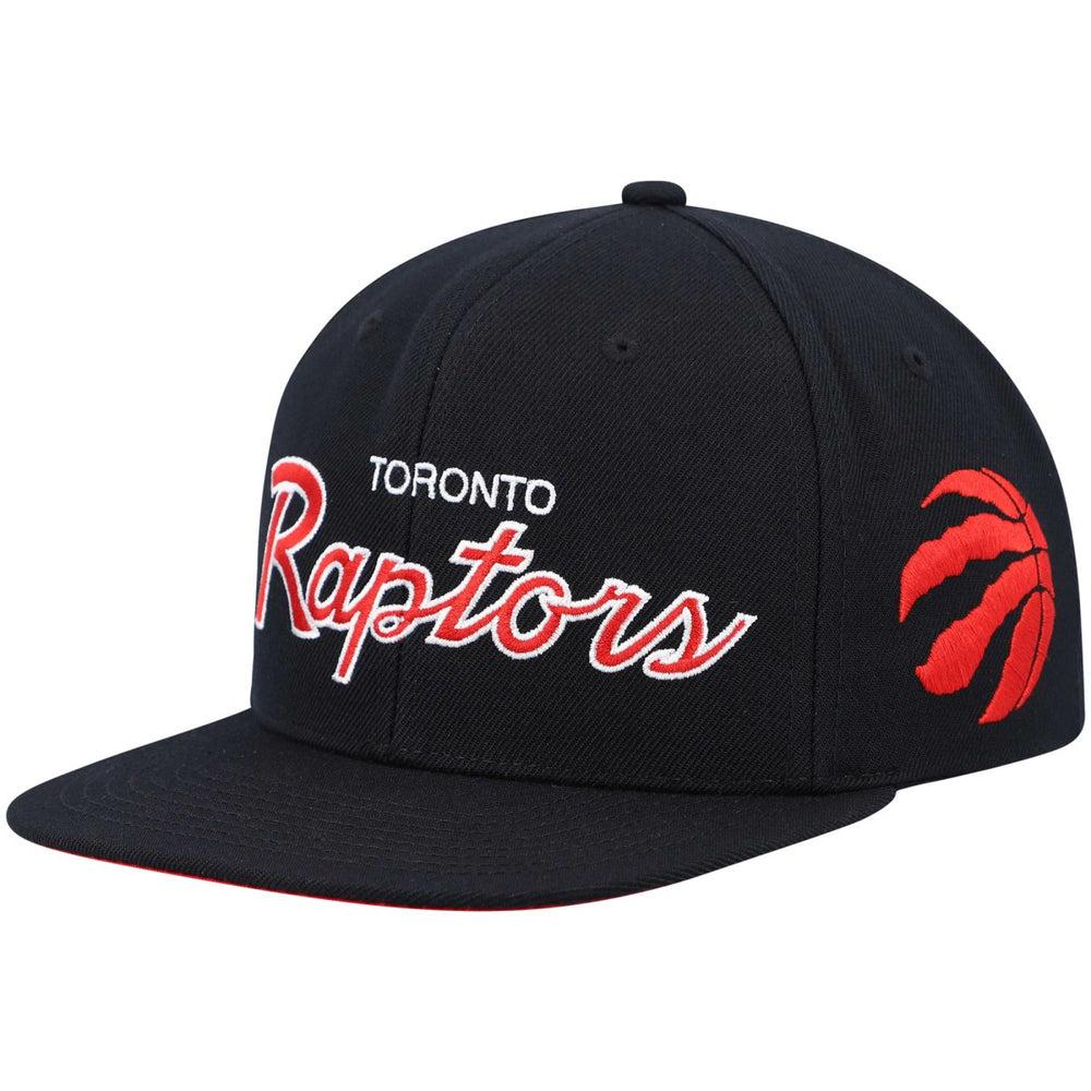 Toronto Raptors Hardwood Classics Script 2.0 Snapback Hat Outlet