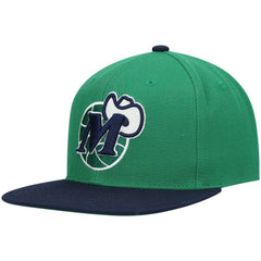 Dallas Mavericks Hardwood Classics Team Two-Tone 2.0 Snapback Hat sale New
