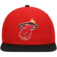 Miami Heat Hardwood Classics Team Two-Tone 2.0 Snapback Hat Outlet