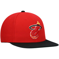 Miami Heat Hardwood Classics Team Two-Tone 2.0 Snapback Hat Outlet