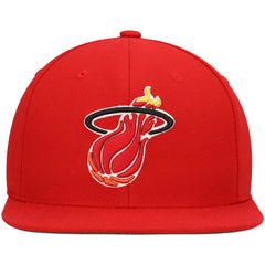 Miami Heat Hardwood Classics Team Ground 2.0 Snapback Hat On Sale