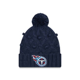 Tennessee Titans New Era Women's Toasty Cuffed Knit Hat with Pom