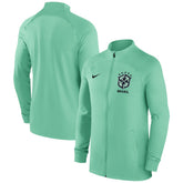 Brazil National Team Strike Raglan Full-Zip Performance Track Jacket Green - Nike