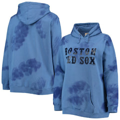 Boston Red Sox Women's Plus Size Cloud Pullover Hoodie | MLB Near me