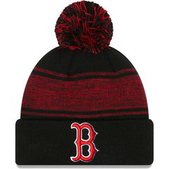 Boston Red Sox New Era Chilled Cuffed Knit Hat with Pom | MLB Discount