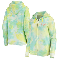 San Francisco Giants New Era Women's Tie-Dye Full-Zip Hoodie | MLB Sale