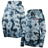 Washington Nationals New Era Women's Tie-Dye Full-Zip Hoodie | MLB Online