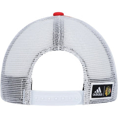 Chicago Blackhawks adidas Team Plate Trucker Snapback Hat Sale