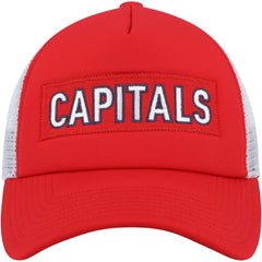 Washington Capitals adidas Team Plate Trucker Snapback Hat For Sale