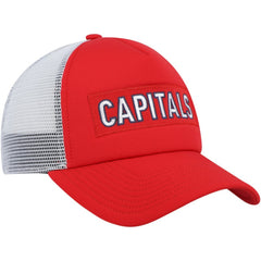 Washington Capitals adidas Team Plate Trucker Snapback Hat For Sale