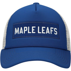 Toronto Maple Leafs adidas Team Plate Trucker Snapback Hat Online
