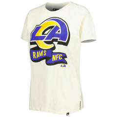 Los Angeles Rams New Era Women's Chrome Sideline T-Shirt