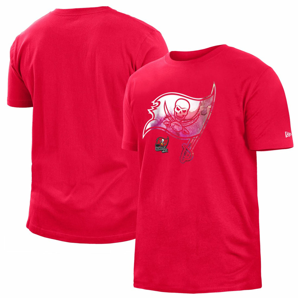 Tampa Bay Buccaneers New Era 2022 Sideline Ink Dye T-Shirt